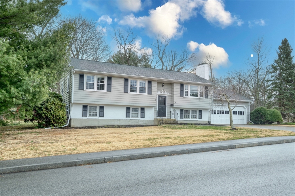 74 Ryder Road Weymouth, MA 02190 - Photo 3 of 33 a view of a house with a swimming pool and a yard