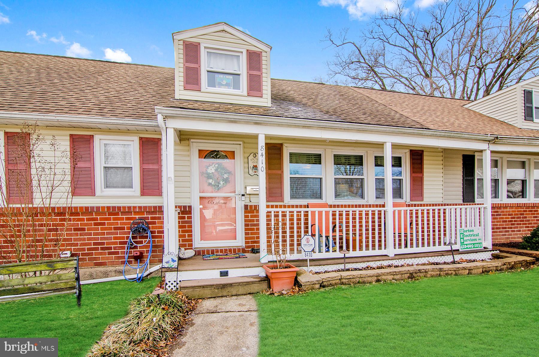 8410 Hallmark Circle Baltimore, MD 21234 - Photo 37 of 37 Covered Front Porch