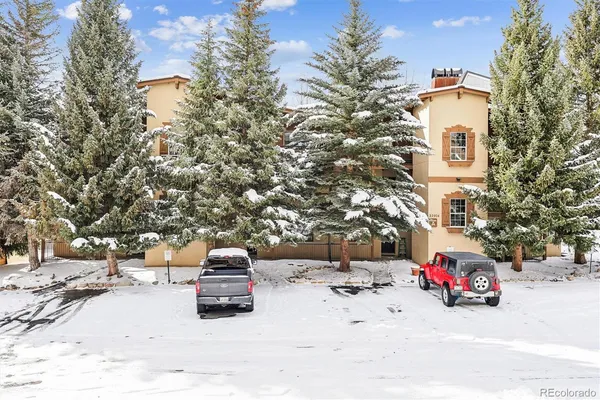 a car parked in front of a house