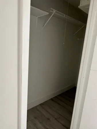 a view of a small space