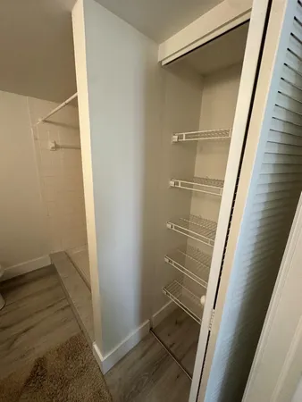 a view of closet