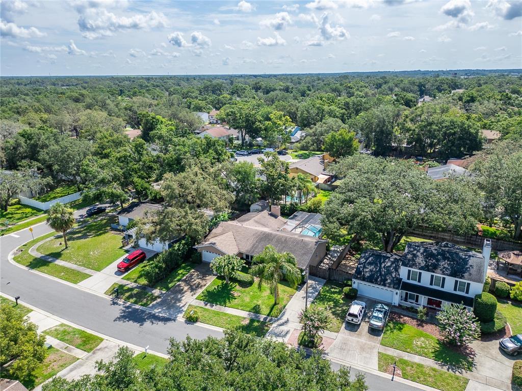9403 Bellhaven Street Temple Terrace, FL 33637 - Photo 54 of 59 an aerial view of multiple house