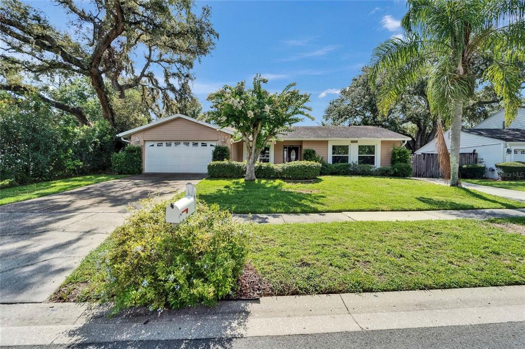 9403 Bellhaven Street Temple Terrace, FL 33637 - Photo 58 of 59 a front view of a house with a yard