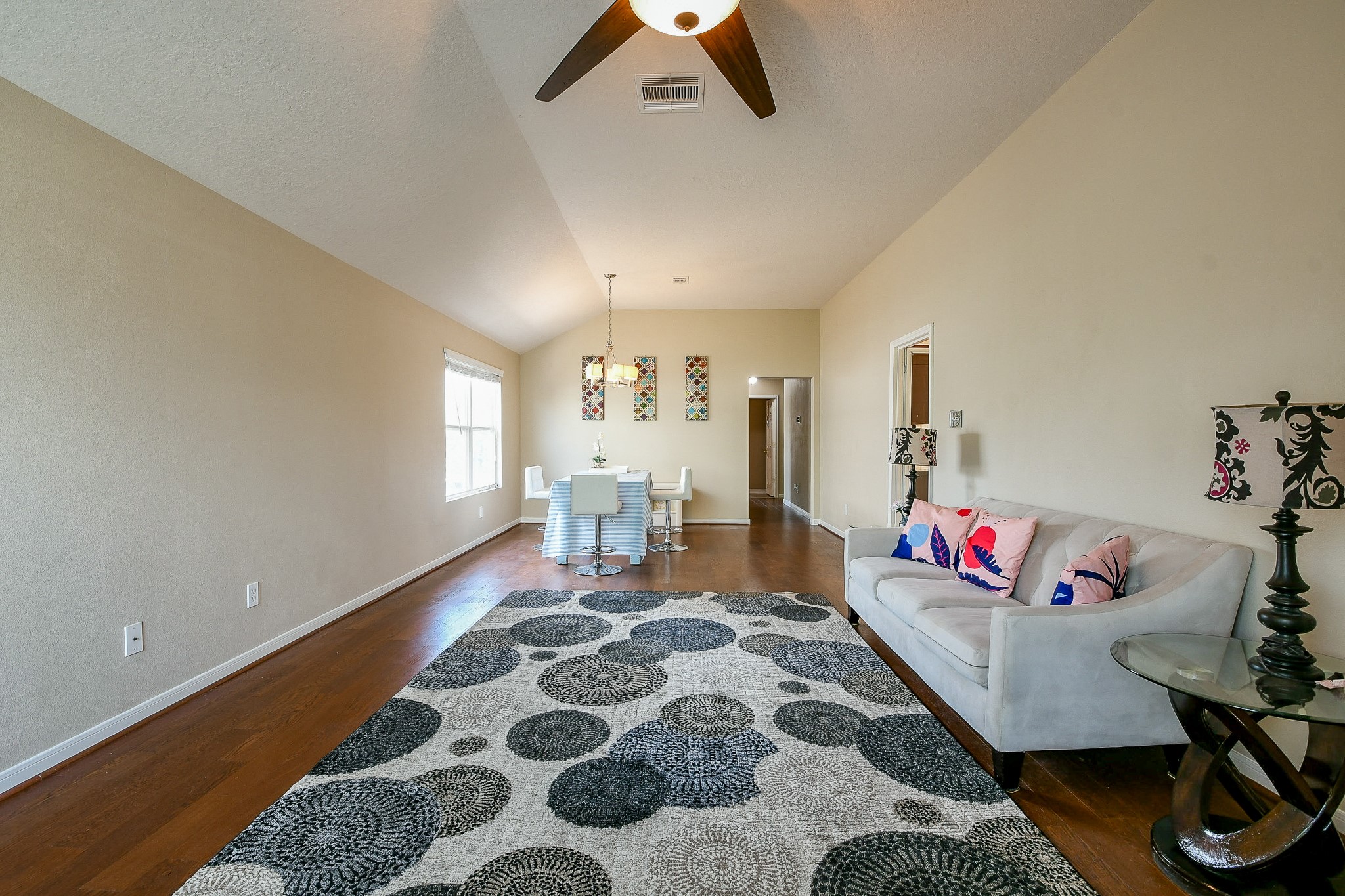 5818 Turmeric Drive Baytown, TX 77521 - Photo 6 of 50 a living room with furniture and a rug