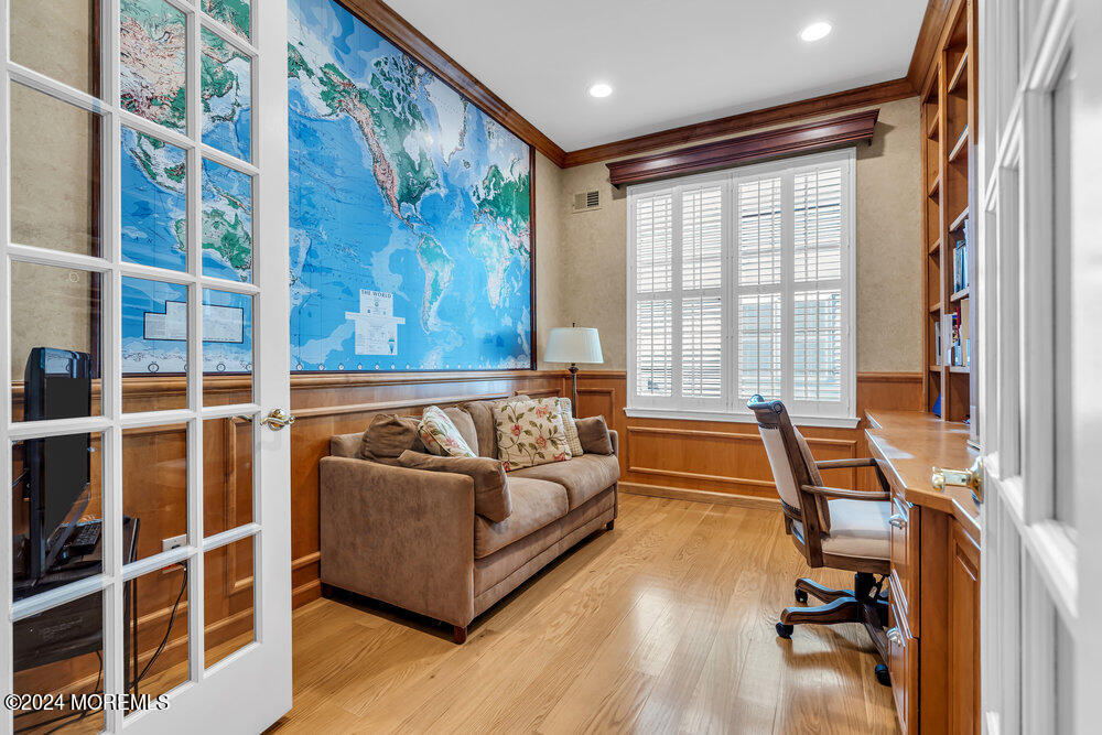 27 Exeter Drive Freehold, NJ 07728 - Photo 19 of 55 a bedroom with furniture and a large window