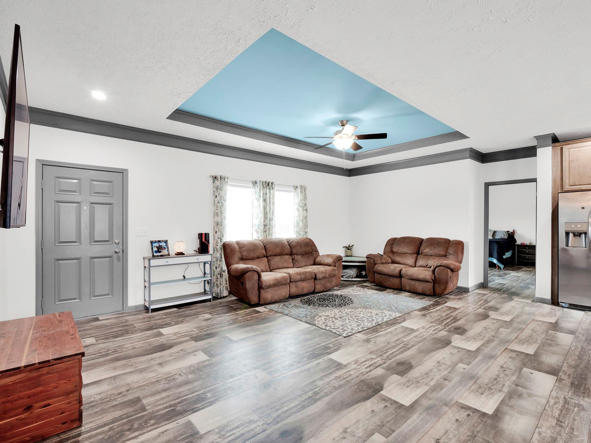 550 North Burris Road Sharon, SC 29742 - Photo 13 of 34 a living room with furniture and a flat screen tv