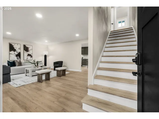 a view of entryway and hall