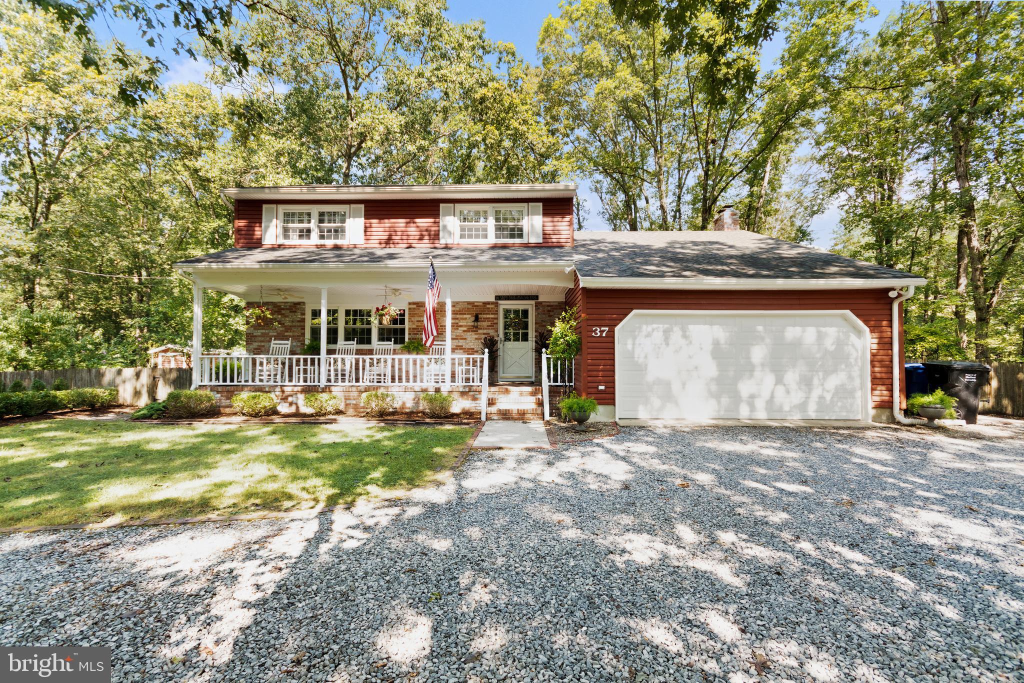 37 Hinchman Road Medford, NJ 08055 - Photo 2 of 27 Rock the Days Away On This Large Front Porch