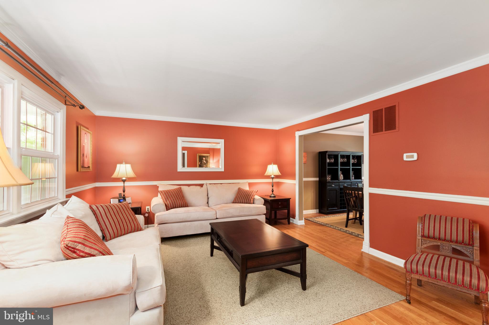37 Hinchman Road Medford, NJ 08055 - Photo 3 of 27 Large and Inviting Living Room Opens to Dining Are