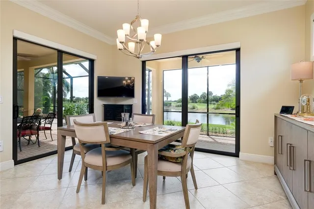 a room with furniture and a flat screen tv