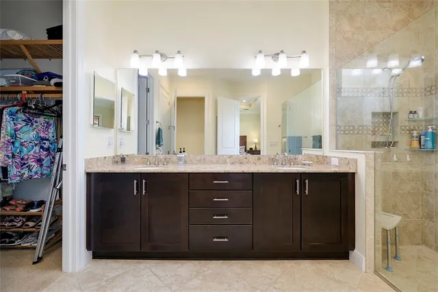 a view of a porch with furniture and a yard