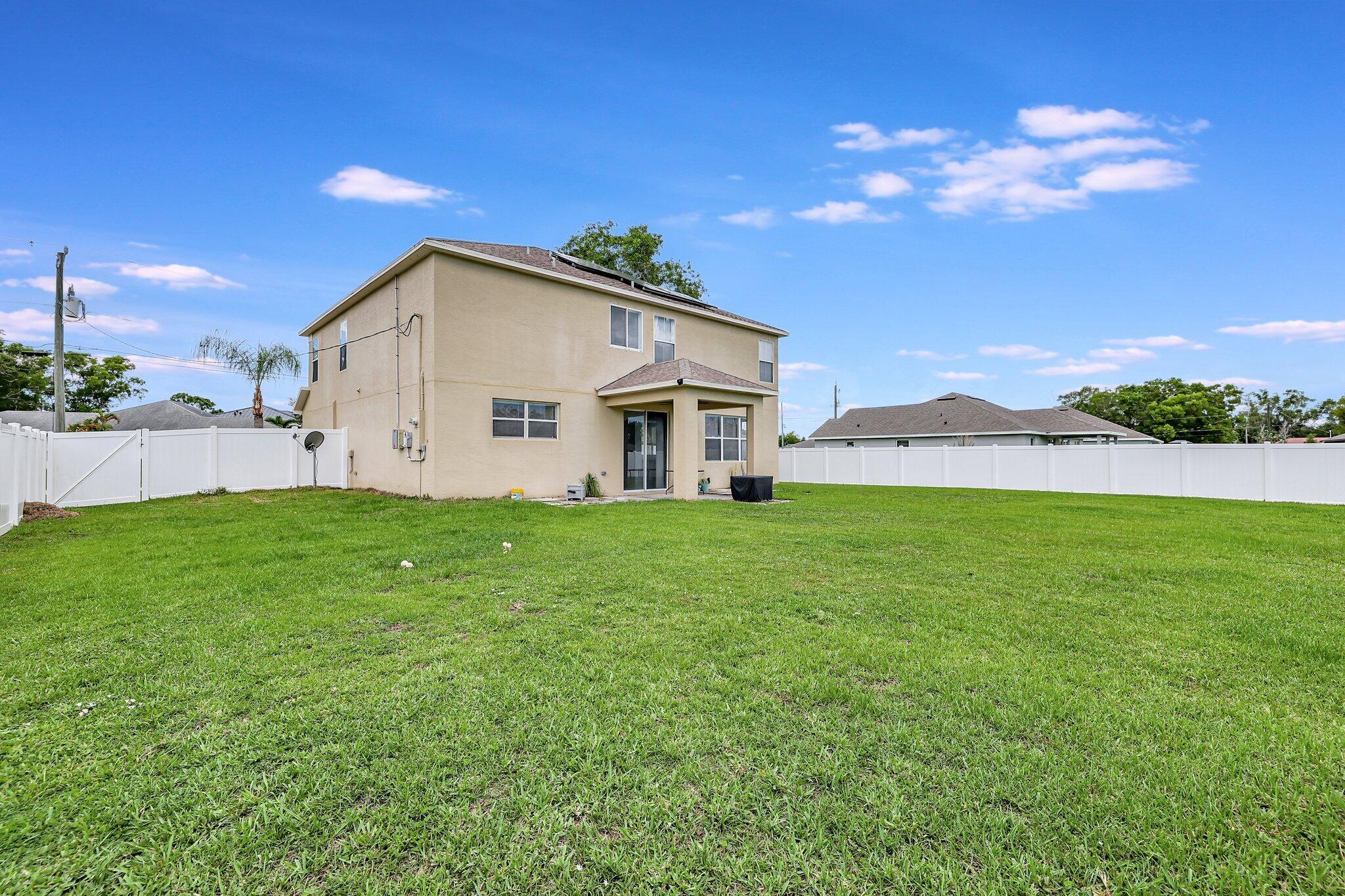 6509 Northwest Omega Road Port St. Lucie, FL 34983 - Photo 40 of 58 Back of Structure