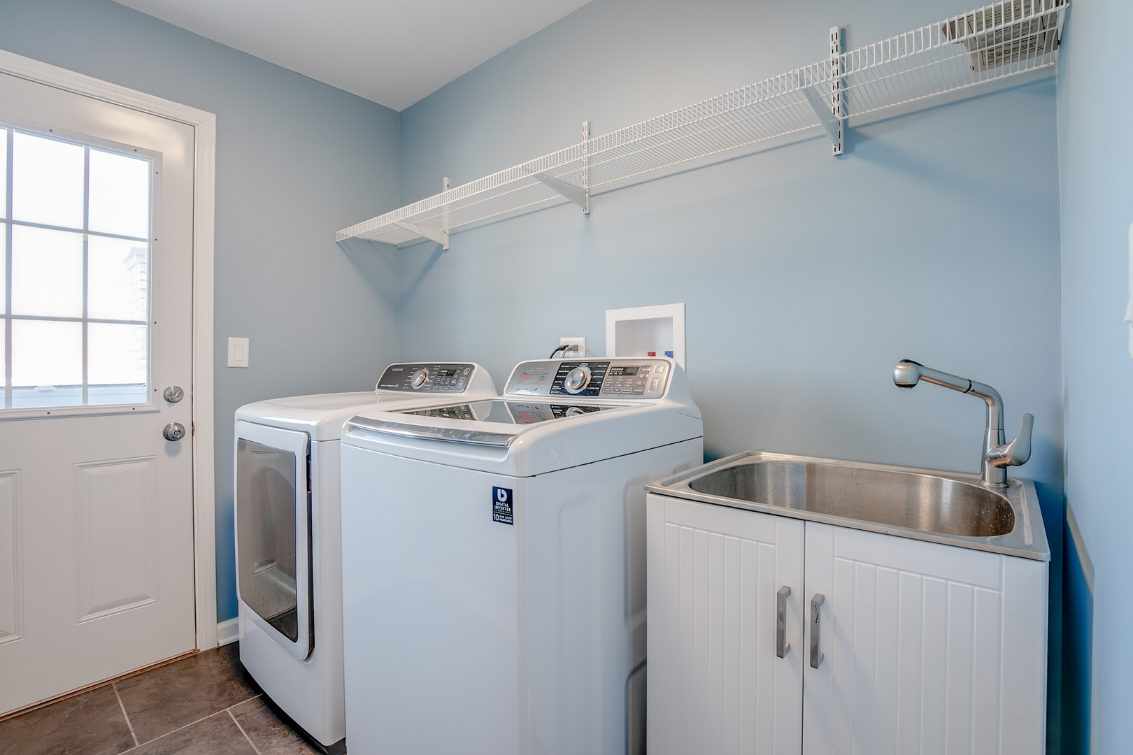 21242 West Long Grove Road Kildeer, IL 60047 - Photo 18 of 42 a utility room with dryer and washer