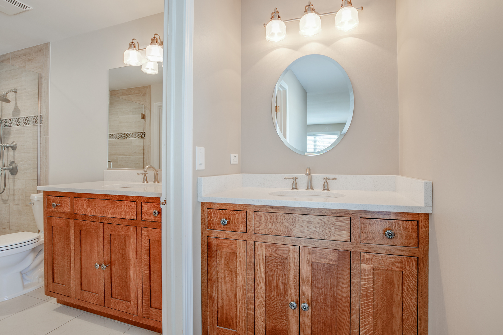 21242 West Long Grove Road Kildeer, IL 60047 - Photo 21 of 42 a bathroom with a sink and a mirror