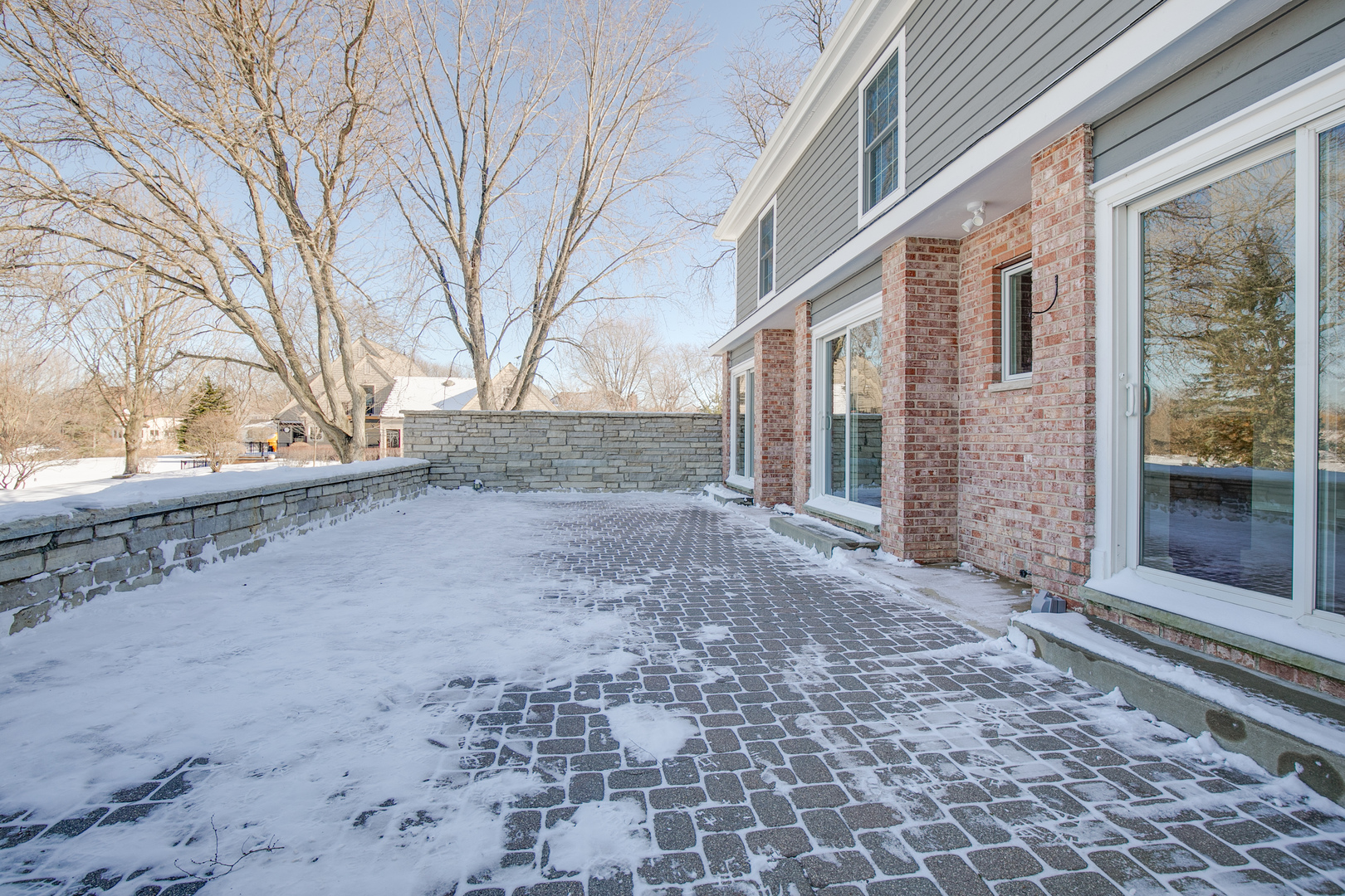 21242 West Long Grove Road Kildeer, IL 60047 - Photo 36 of 42 a view of a grey house with a yard