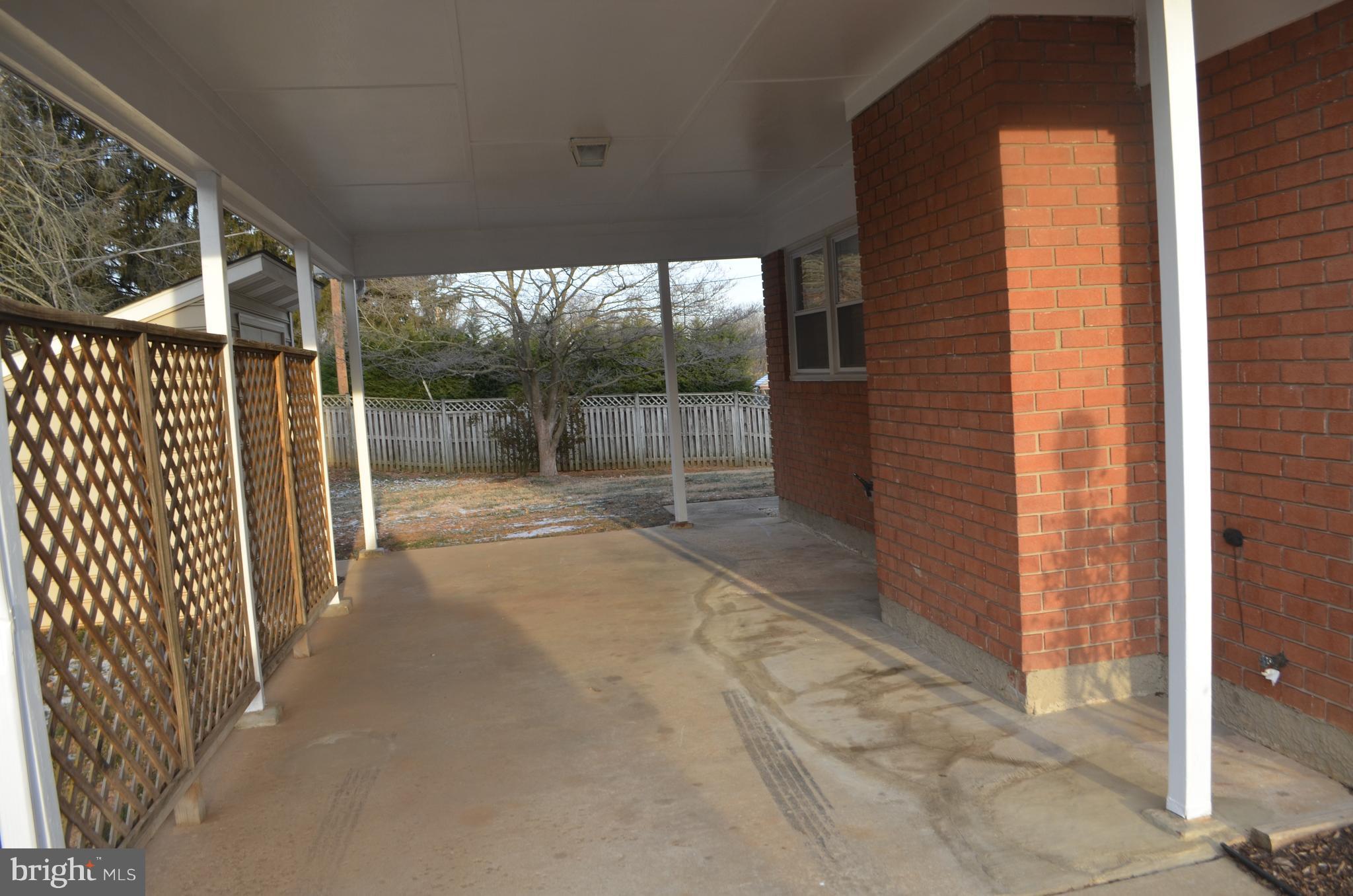 9 Irish Road Bel Air, MD 21014 - Photo 13 of 30 Carport area
