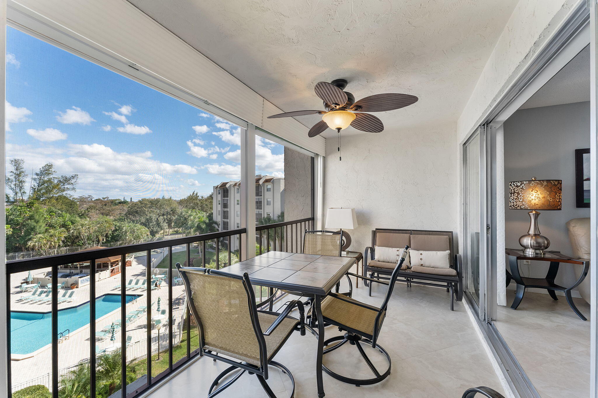3930 Inverrary Boulevard, Unit 505D Lauderhill, FL 33319 - Photo 22 of 30 Screened Balcony