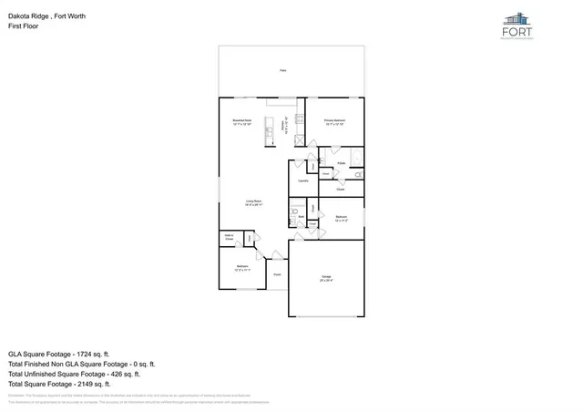 a picture of a floor plan