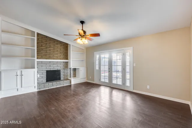 a picture of a person on a wall