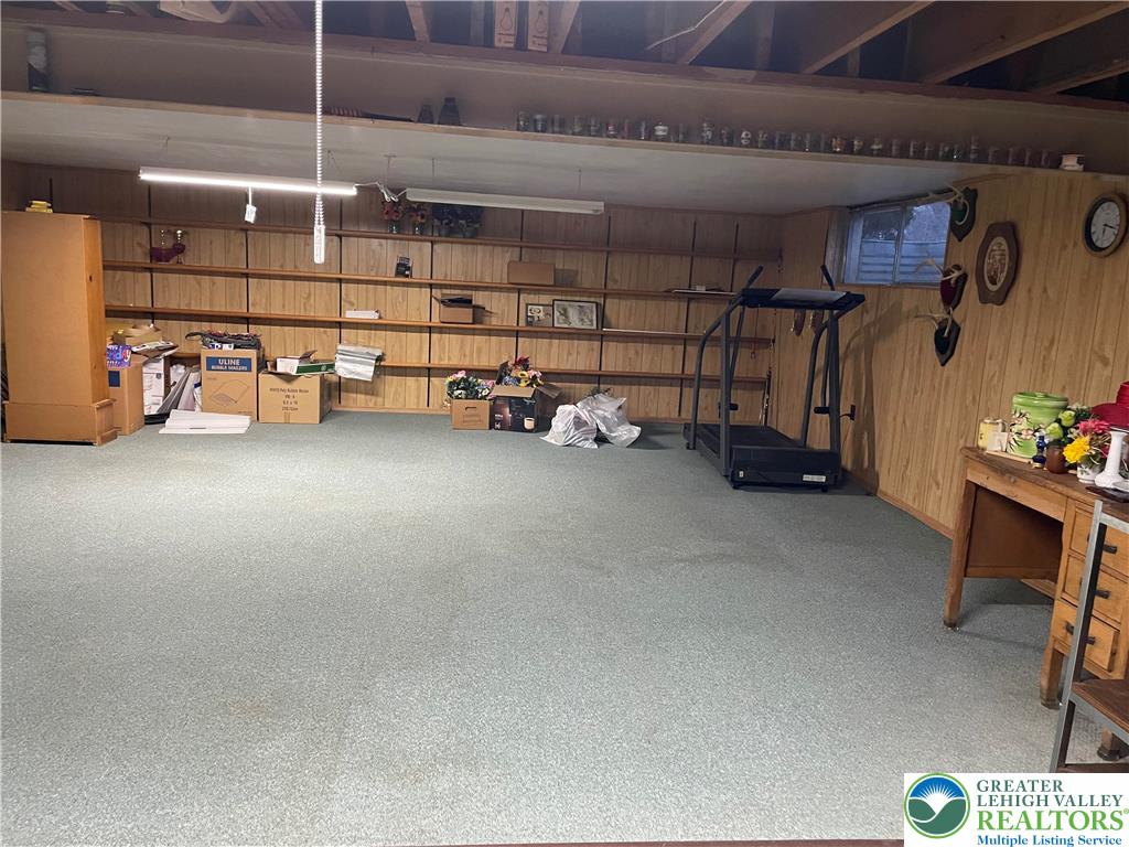 1445 Church Road Wind Gap, PA 18091 - Photo 32 of 37 a view of a garage with storage