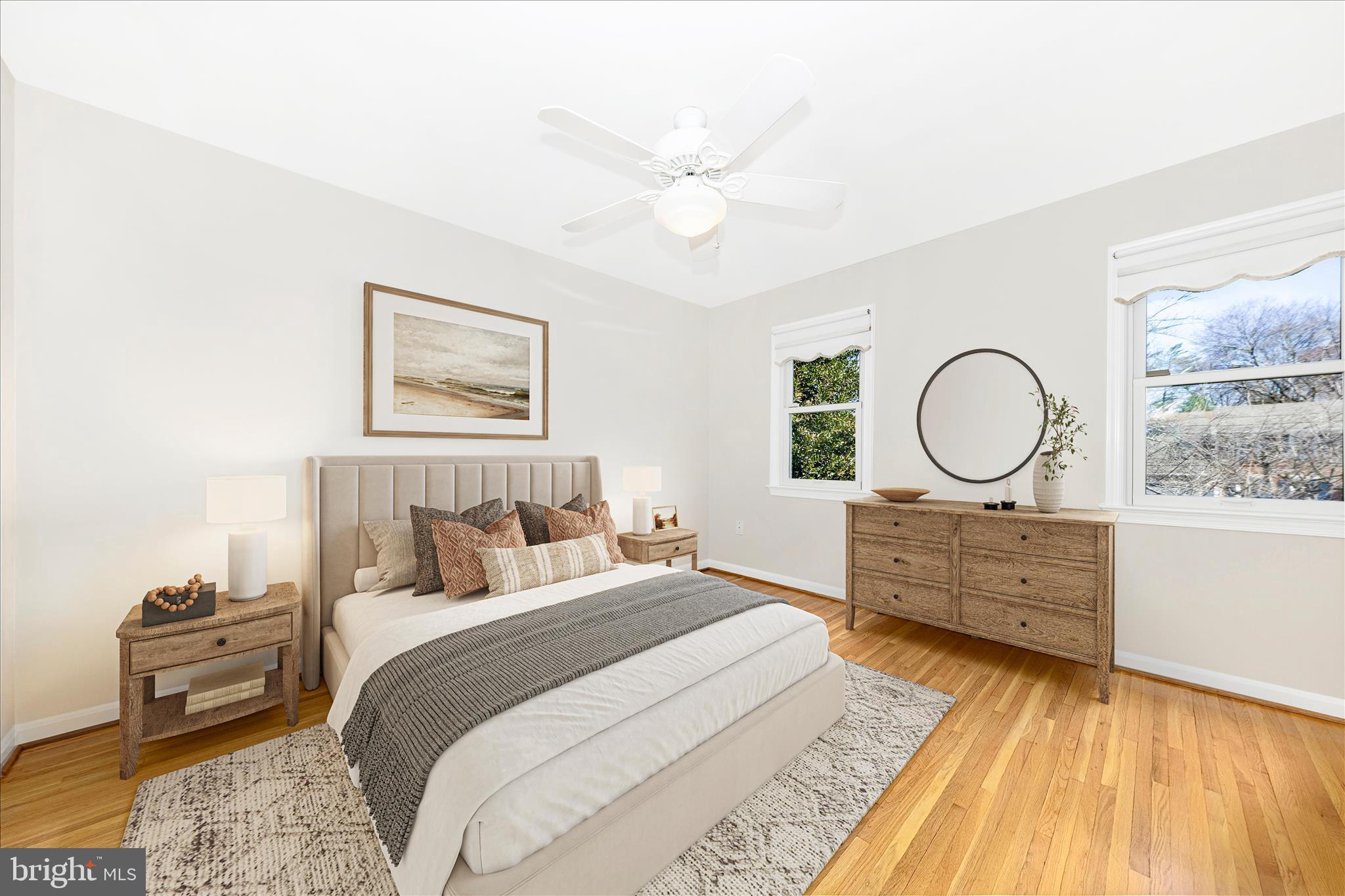 11806 Prestwick Road Potomac, MD 20854 - Photo 25 of 64 a bedroom with a bed and a dresser