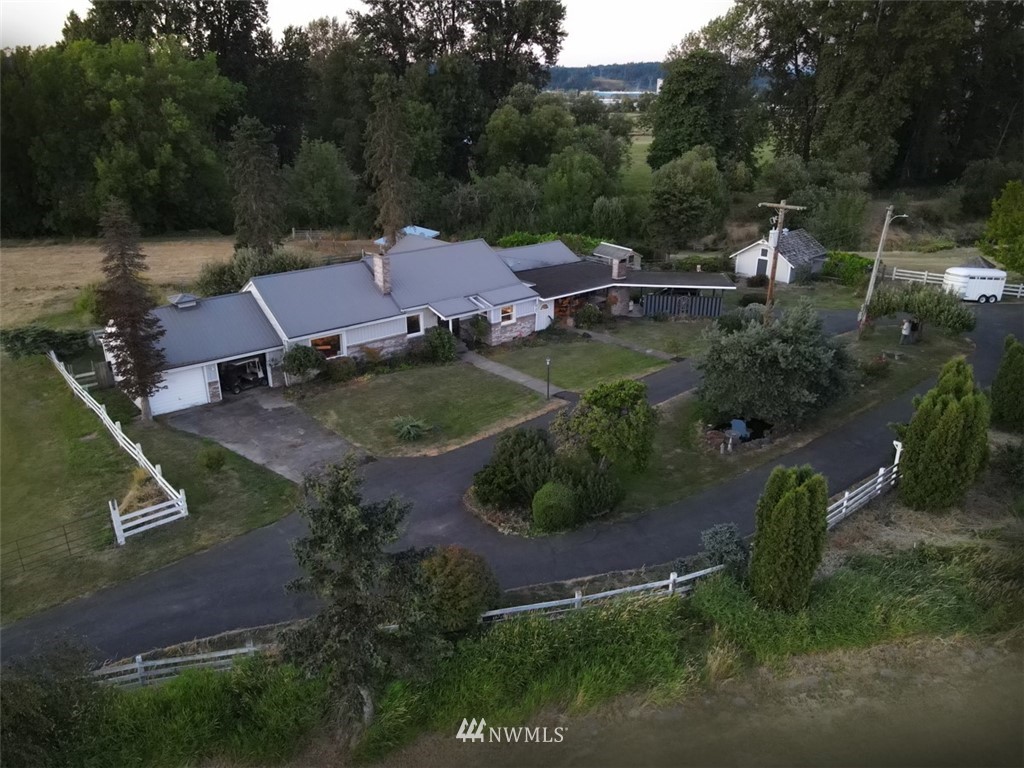 105 Newaukum Valley Road Chehalis, WA 98532 - Photo 40 of 40 an aerial view of residential house with outdoor space