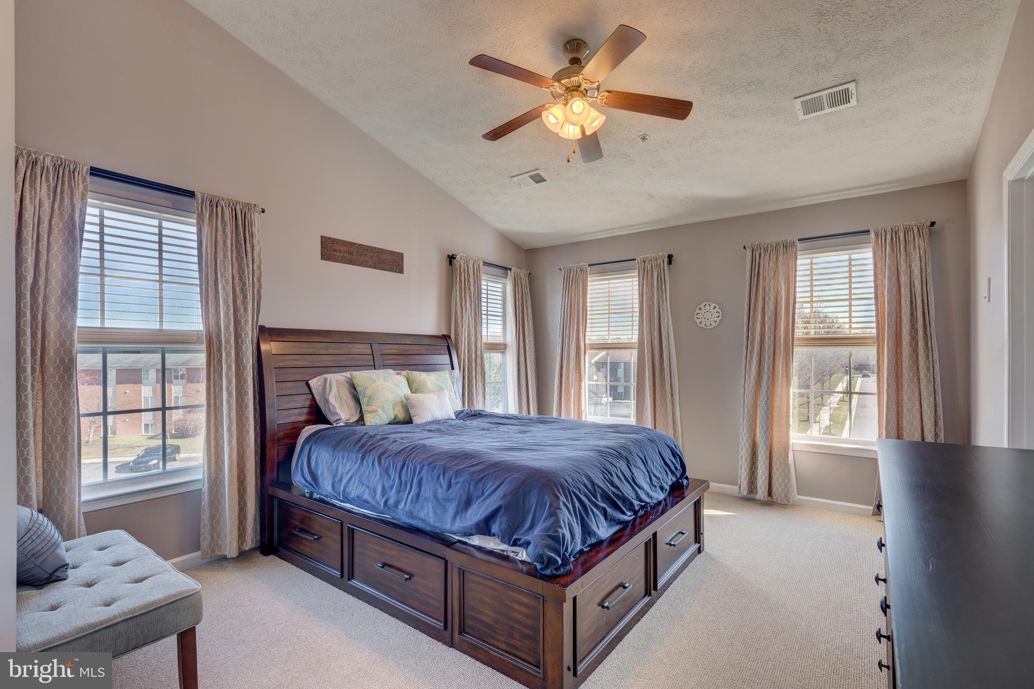 9809 Biggs Road Middle River, MD 21220 - Photo 16 of 33 Master Bedroom w/Vaulted Ceilings
