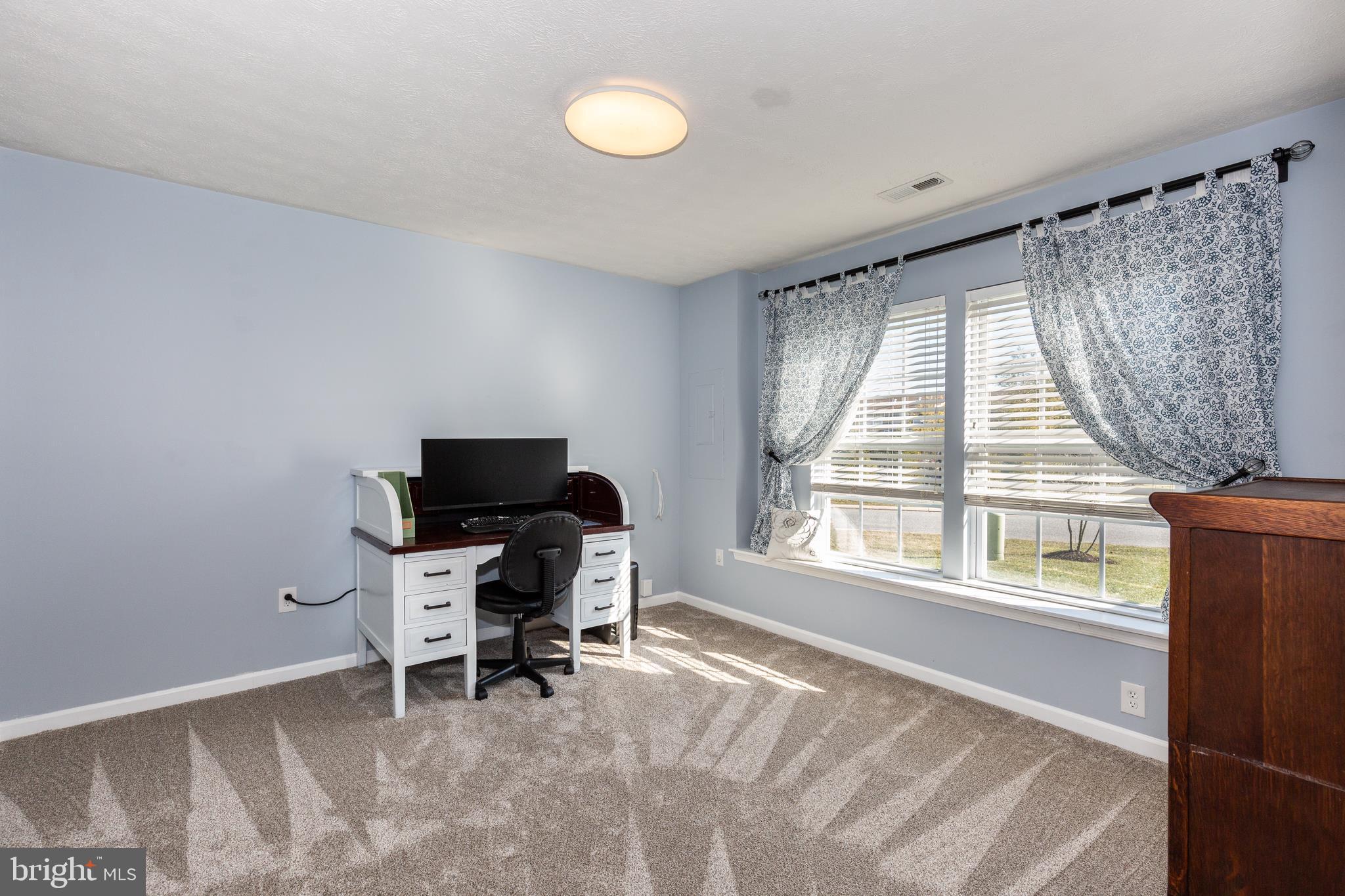 9809 Biggs Road Middle River, MD 21220 - Photo 25 of 33 Lower Level Bedroom/Office with Attached Full Bath