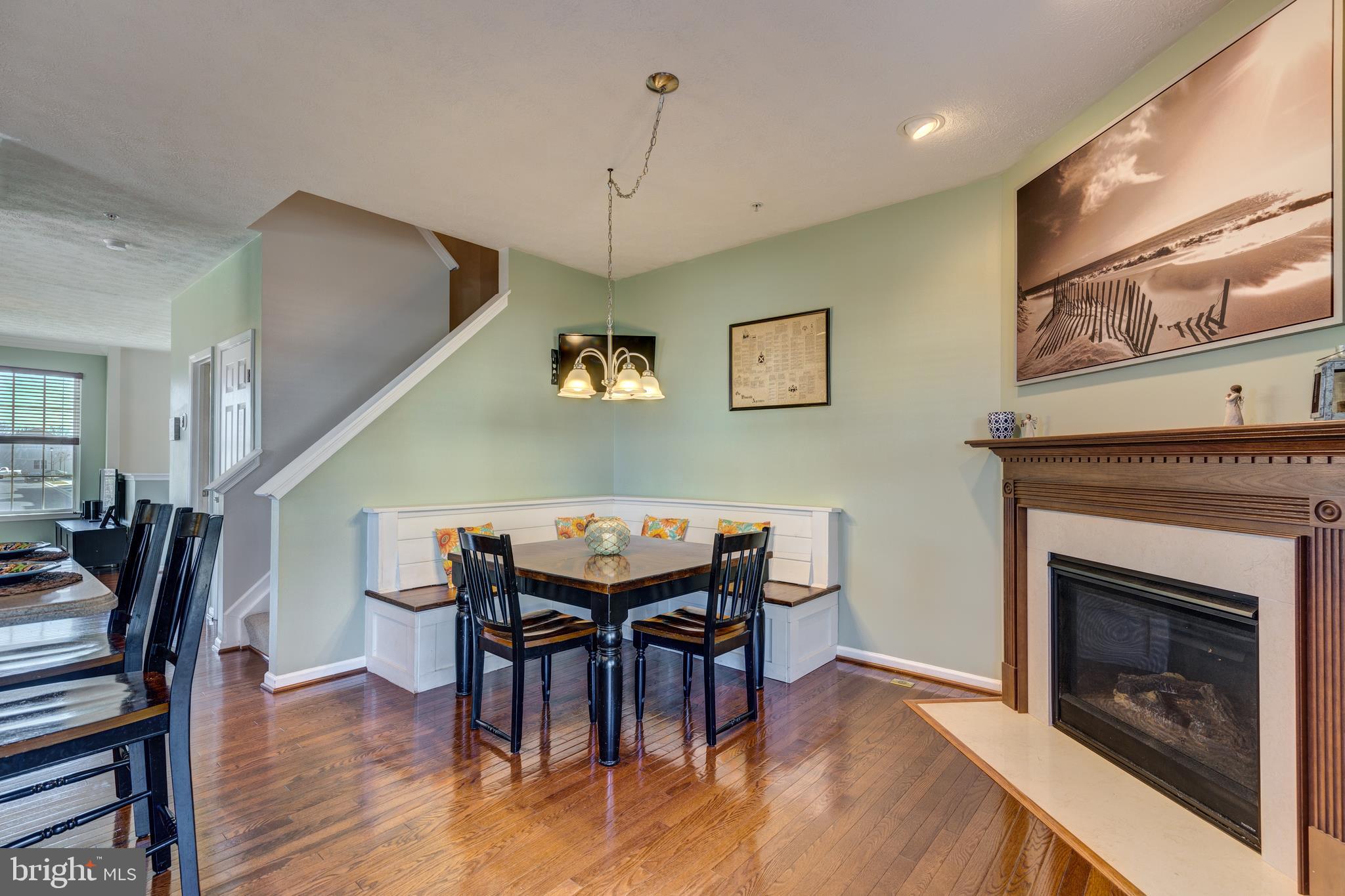 9809 Biggs Road Middle River, MD 21220 - Photo 10 of 33 Dining Room w/Gas Fireplace