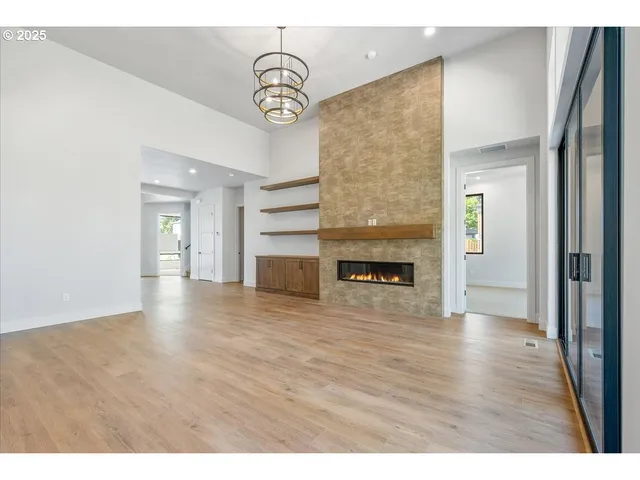 a view interior of the house and kitchen view