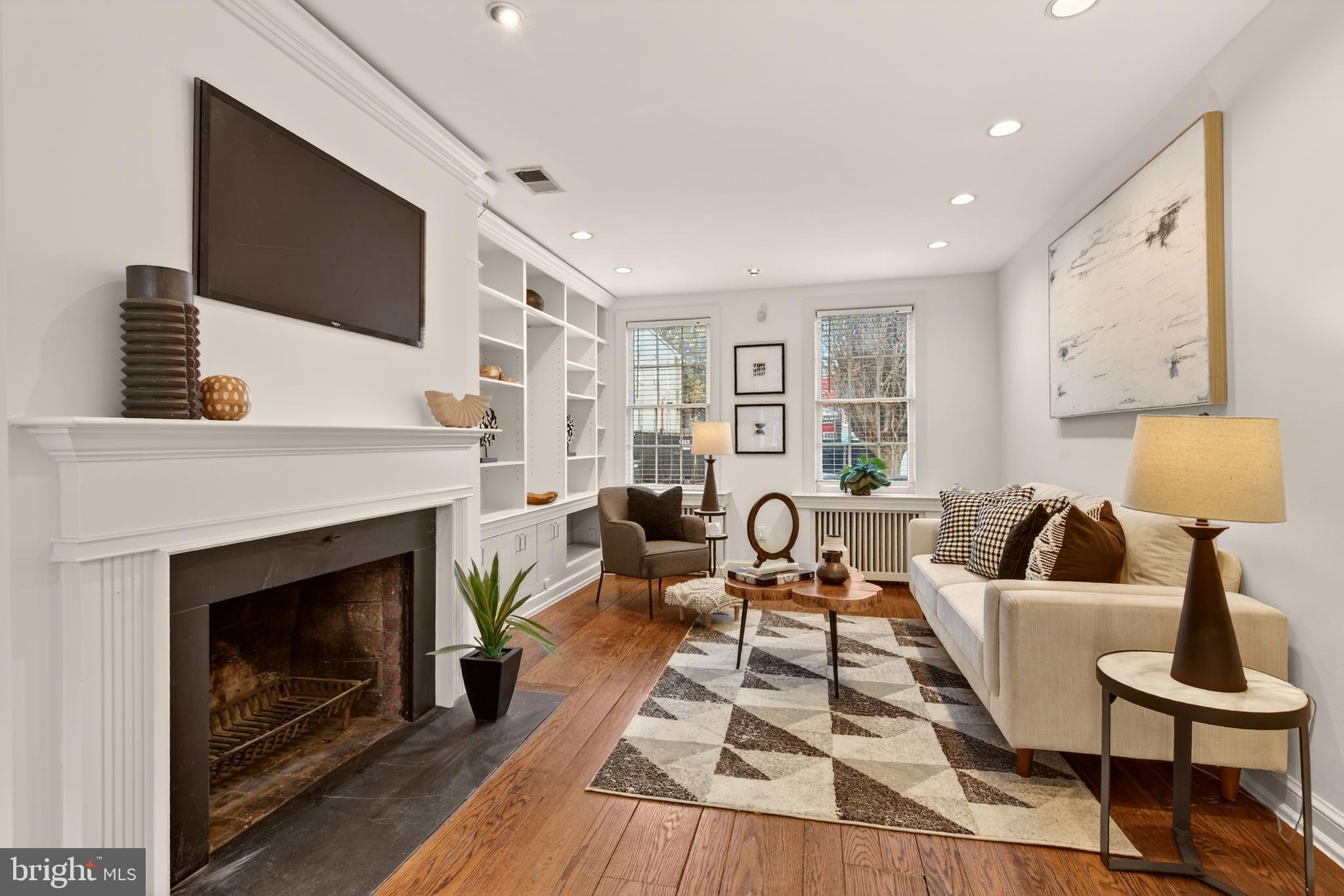 1610 33rd Street Northwest Washington, DC 20007 - Photo 2 of 25 Formal living room