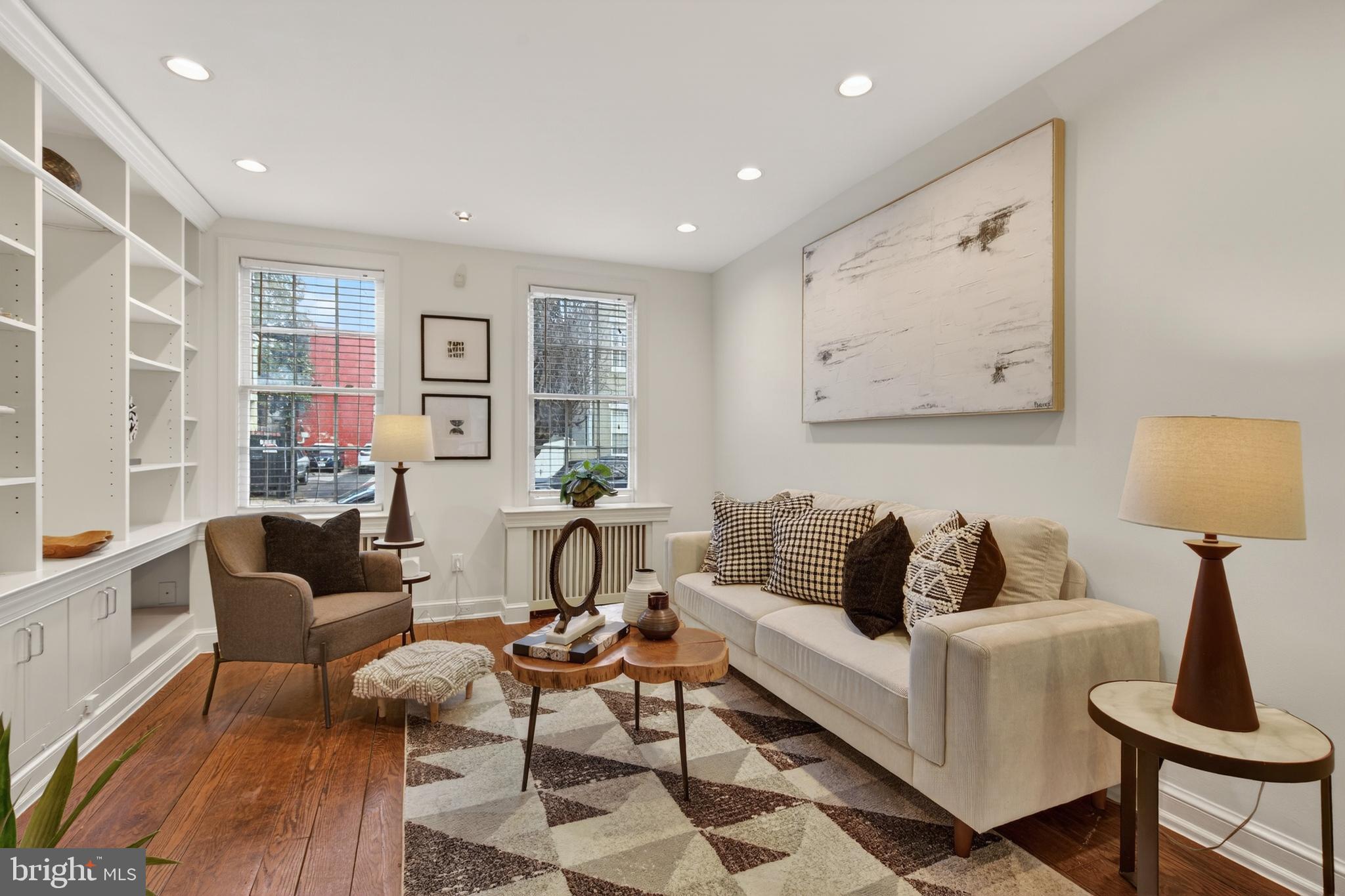 1610 33rd Street Northwest Washington, DC 20007 - Photo 3 of 25 Numerous custom built- ins