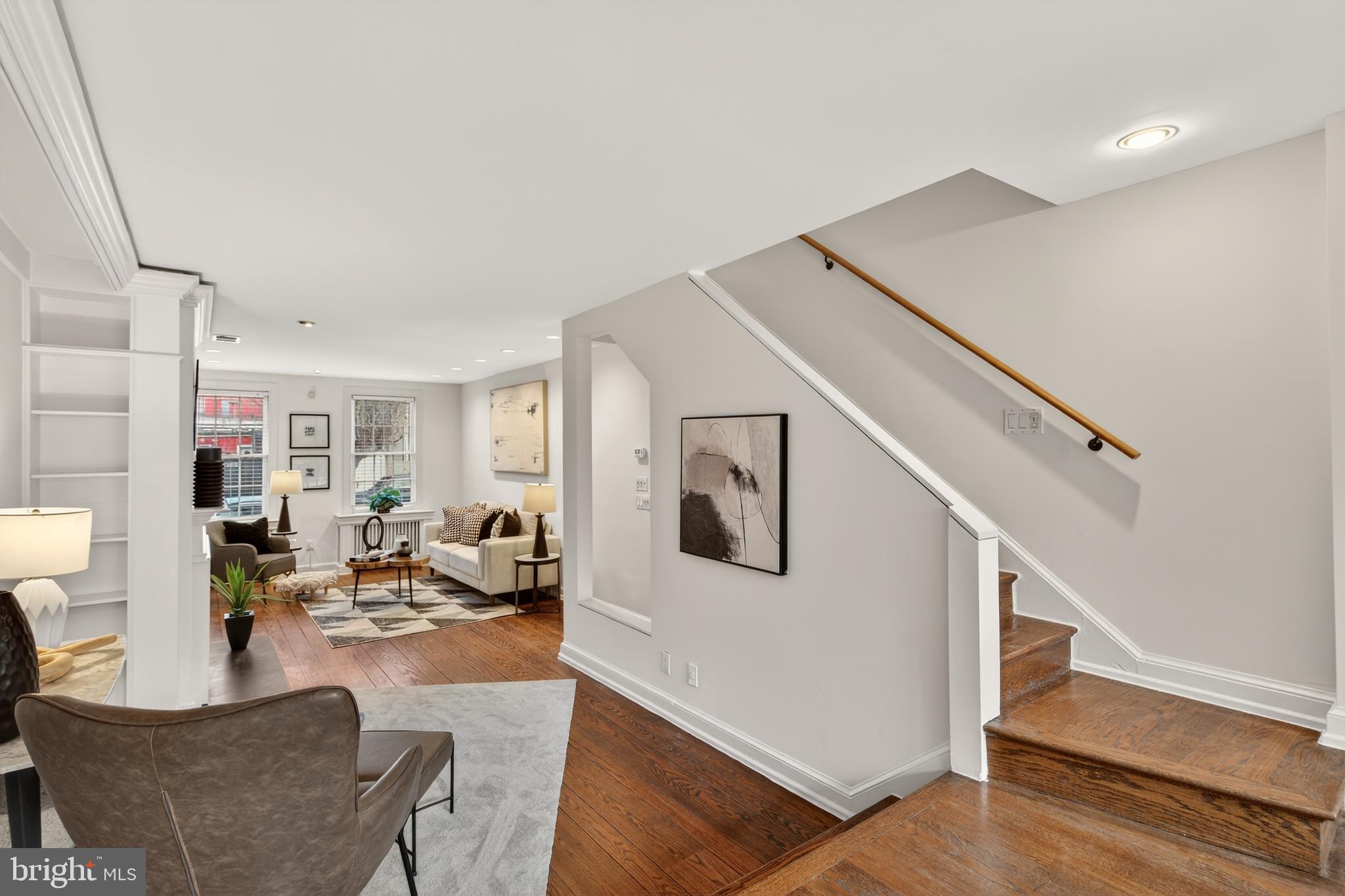 1610 33rd Street Northwest Washington, DC 20007 - Photo 8 of 25 Remarkably spacious living and entertaining space