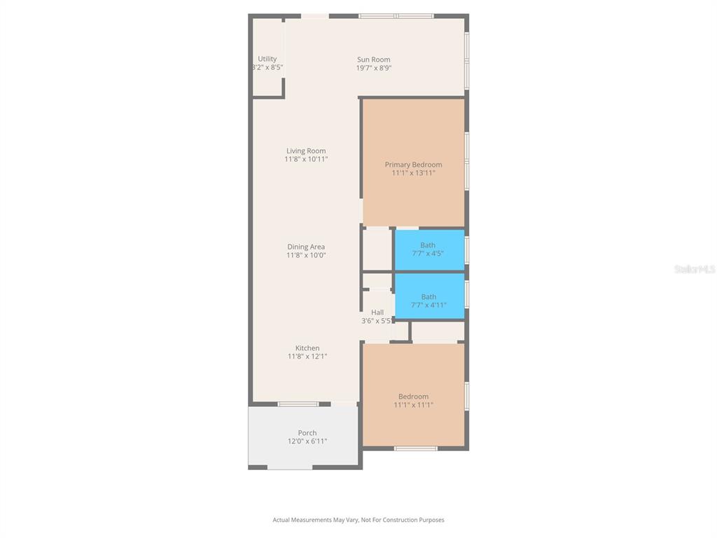4127 Stratford Drive, Unit 4127 New Port Richey, FL 34652 - Photo 38 of 45 a picture of floor plan
