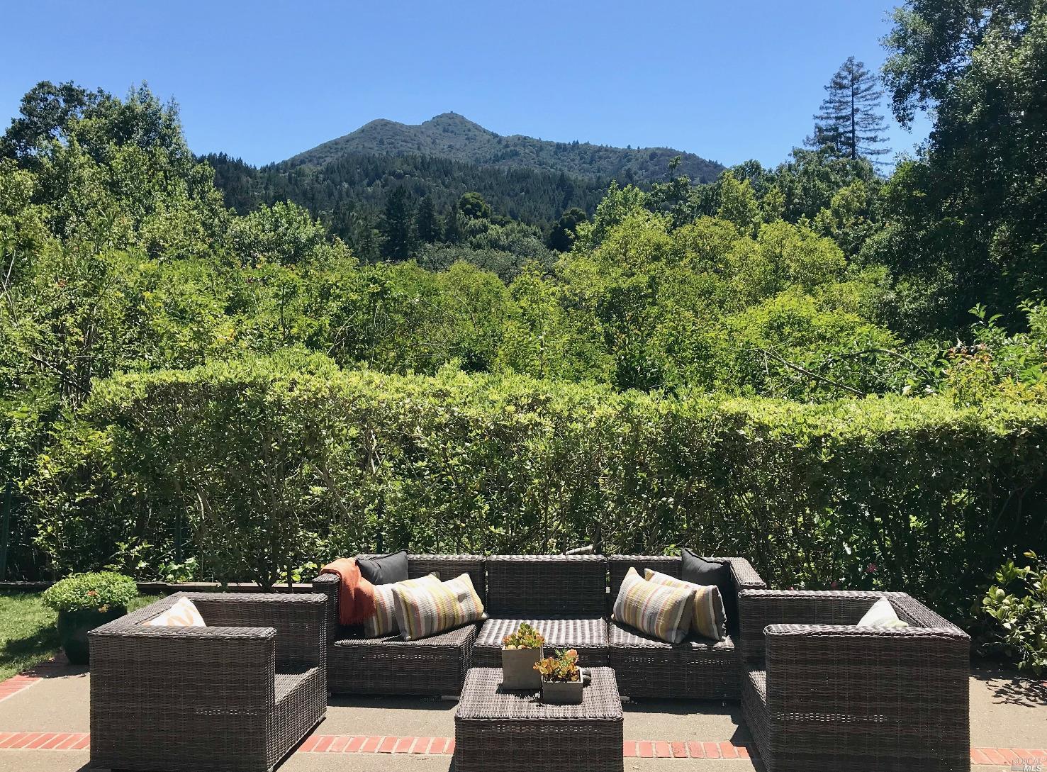 31 North Ridgewood Road Kentfield, CA 94904 - Photo 1 of 1 a view of a couches in a patio