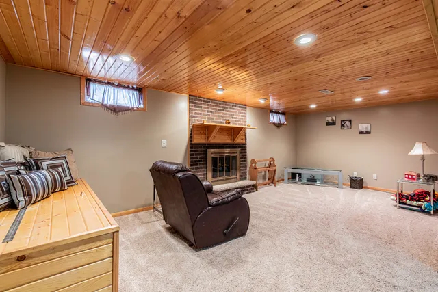 a bedroom with furniture and a couch