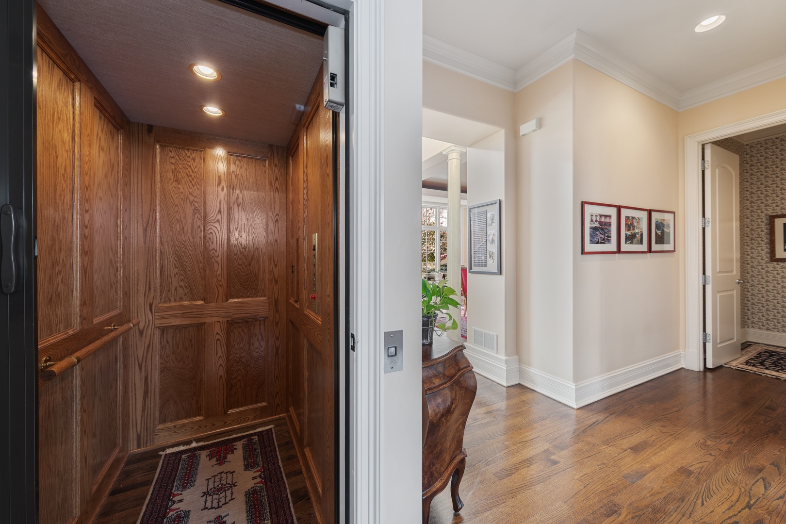 46 Willowcrest Drive Oak Brook, IL 60523 - Photo 13 of 25 a view of entryway with wooden floor