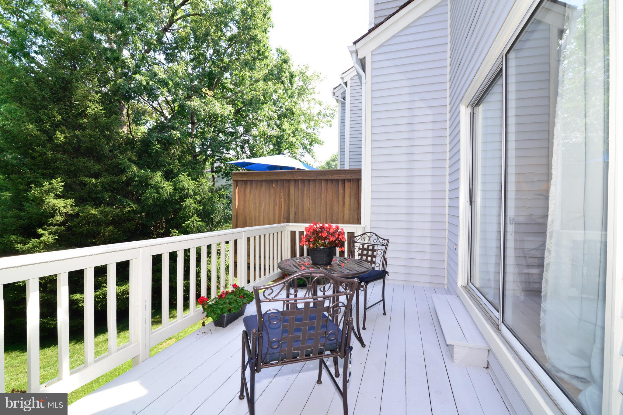 1301 Wedgewood Manor Way Reston, VA 20194 - Photo 27 of 55 Private deck on main level