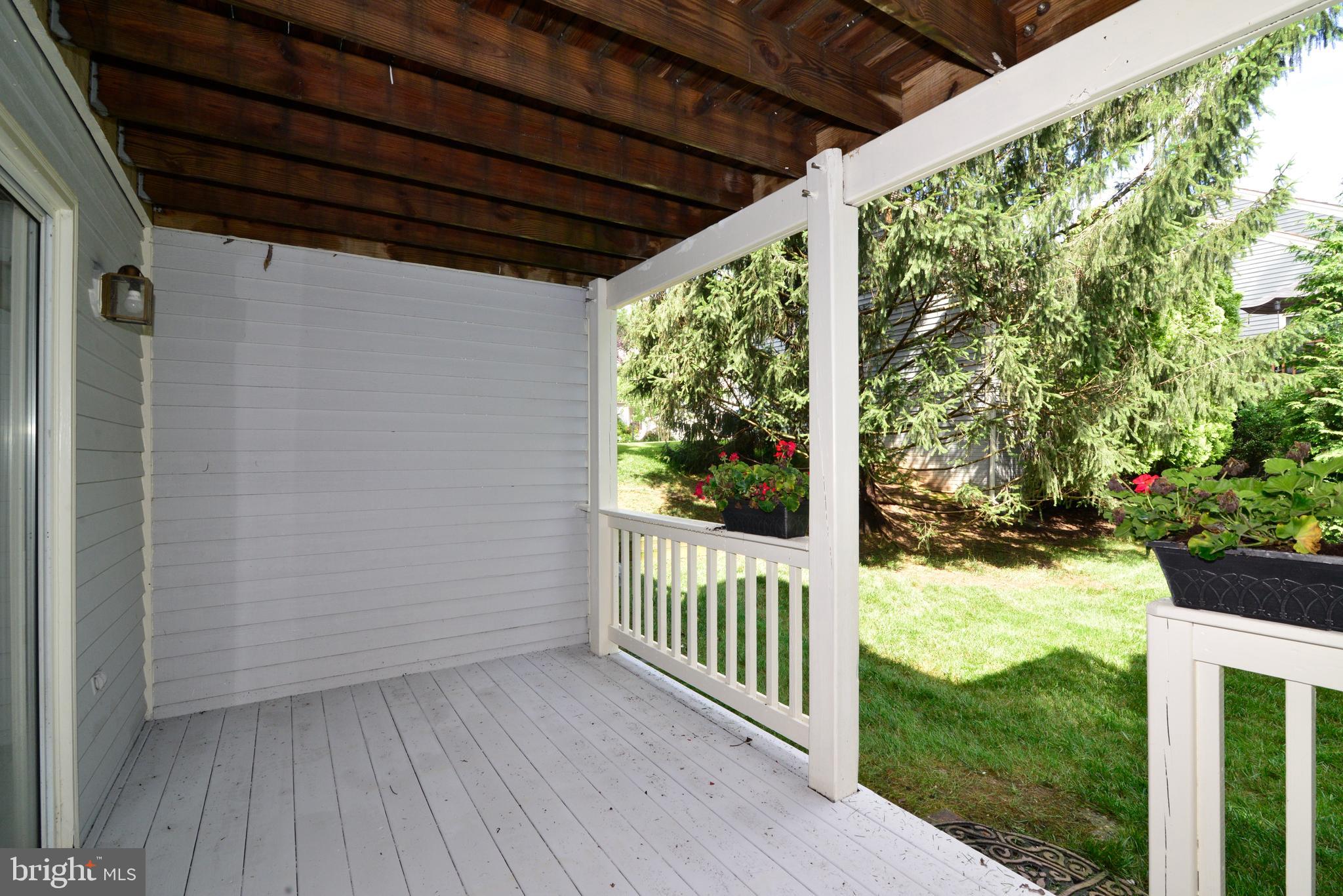 1301 Wedgewood Manor Way Reston, VA 20194 - Photo 47 of 55 Private deck on lower level with open green space