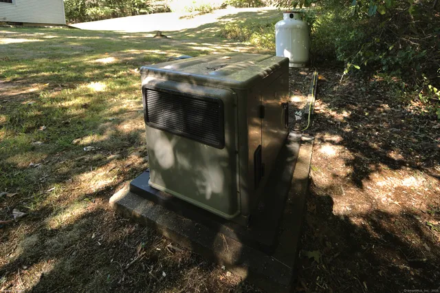 a view of an outdoor space and a yard