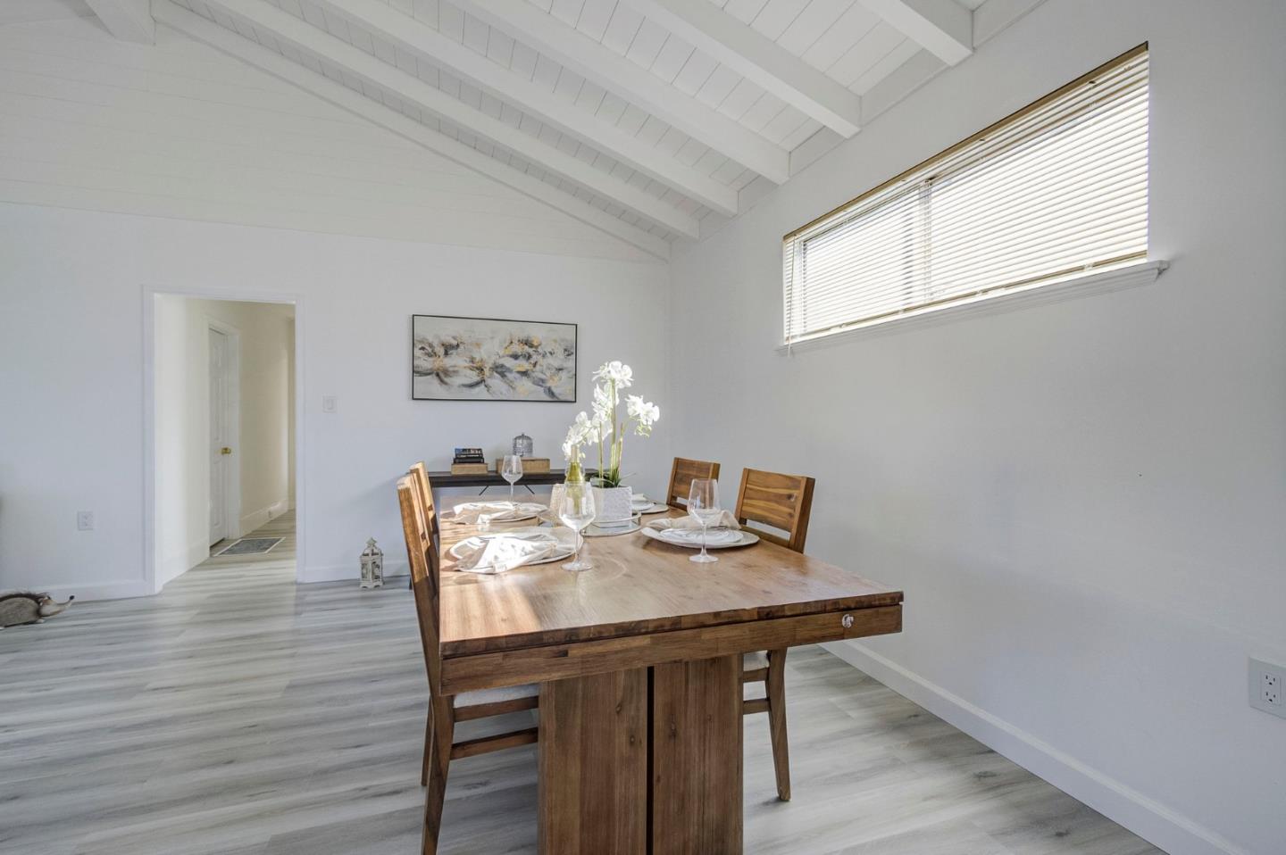 3618 MacArthur Boulevard Oakland, CA 94619 - Photo 12 of 65 a view of a dining room with furniture and wooden floor