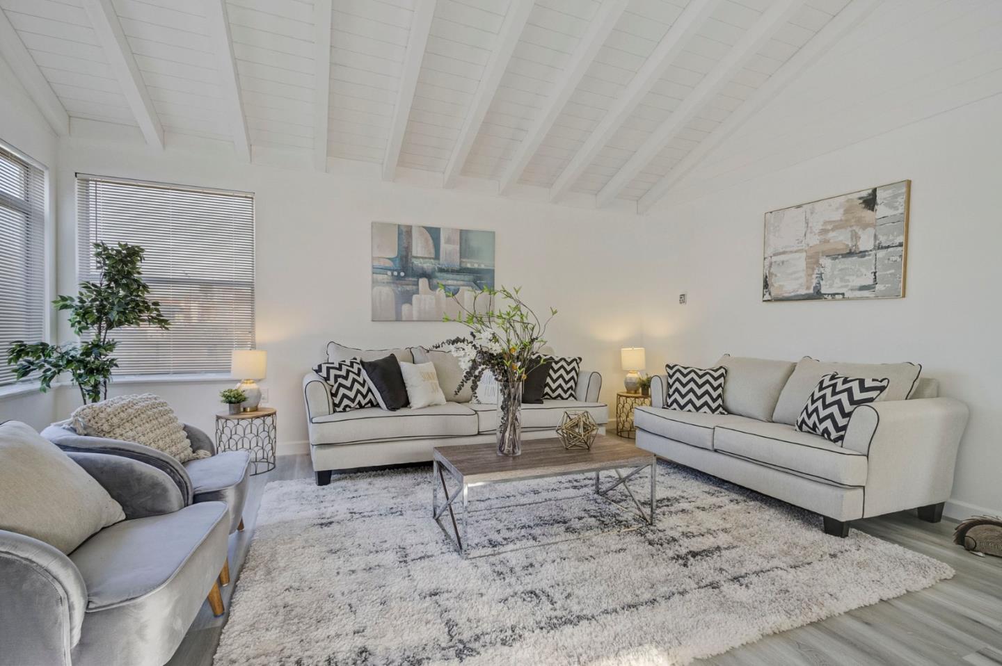3618 MacArthur Boulevard Oakland, CA 94619 - Photo 3 of 65 a living room with furniture and a potted plant