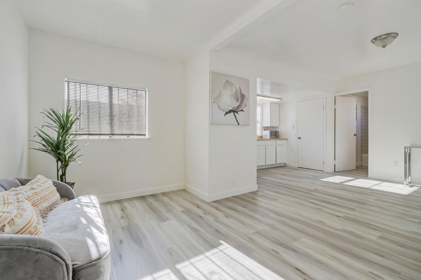 3618 MacArthur Boulevard Oakland, CA 94619 - Photo 42 of 65 a view of a bedroom with wooden floor and small space