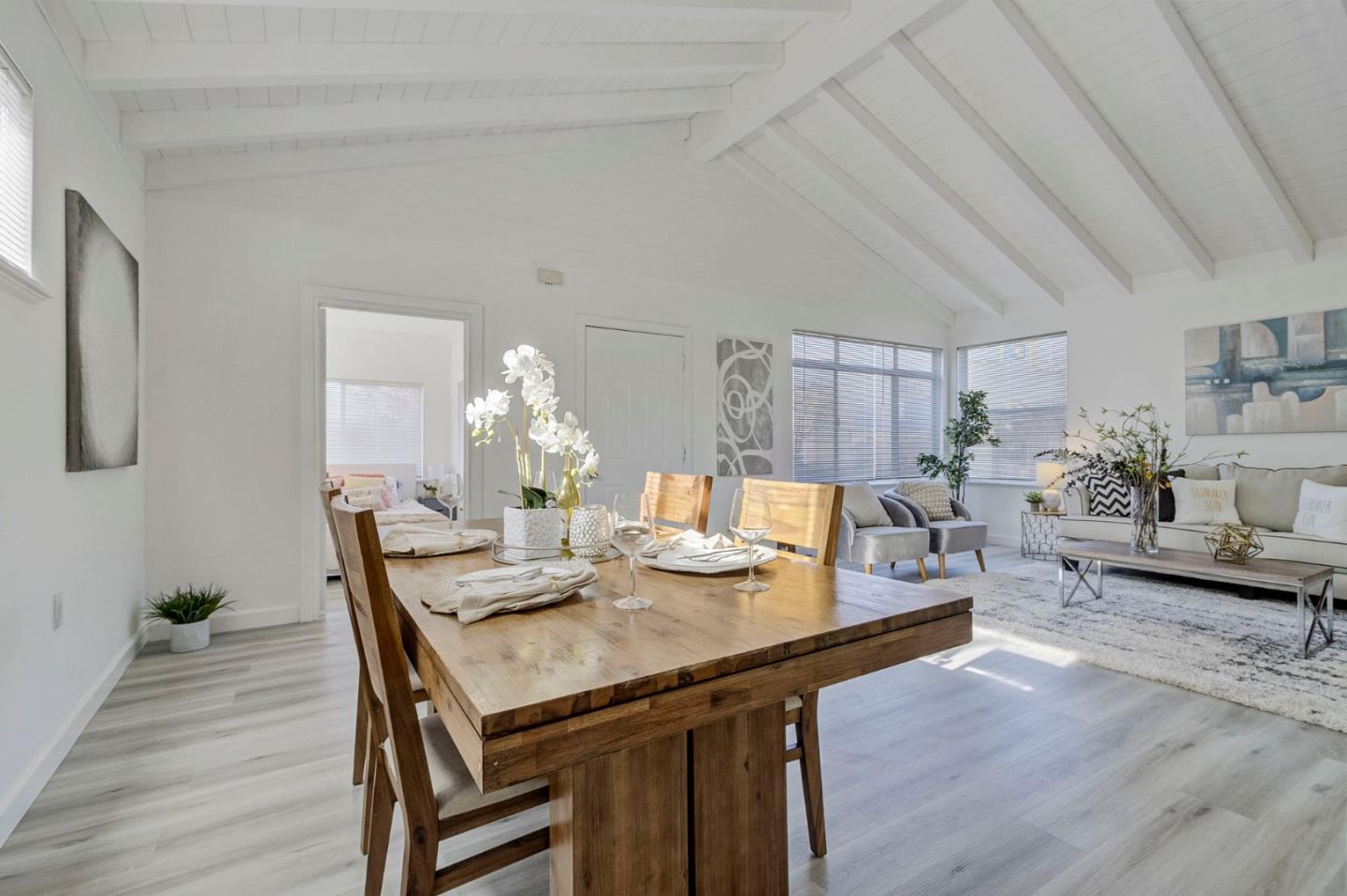 3618 MacArthur Boulevard Oakland, CA 94619 - Photo 9 of 65 a view of a dining room with furniture and wooden floor