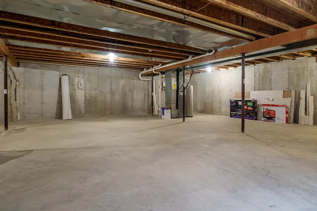 a view of car garage