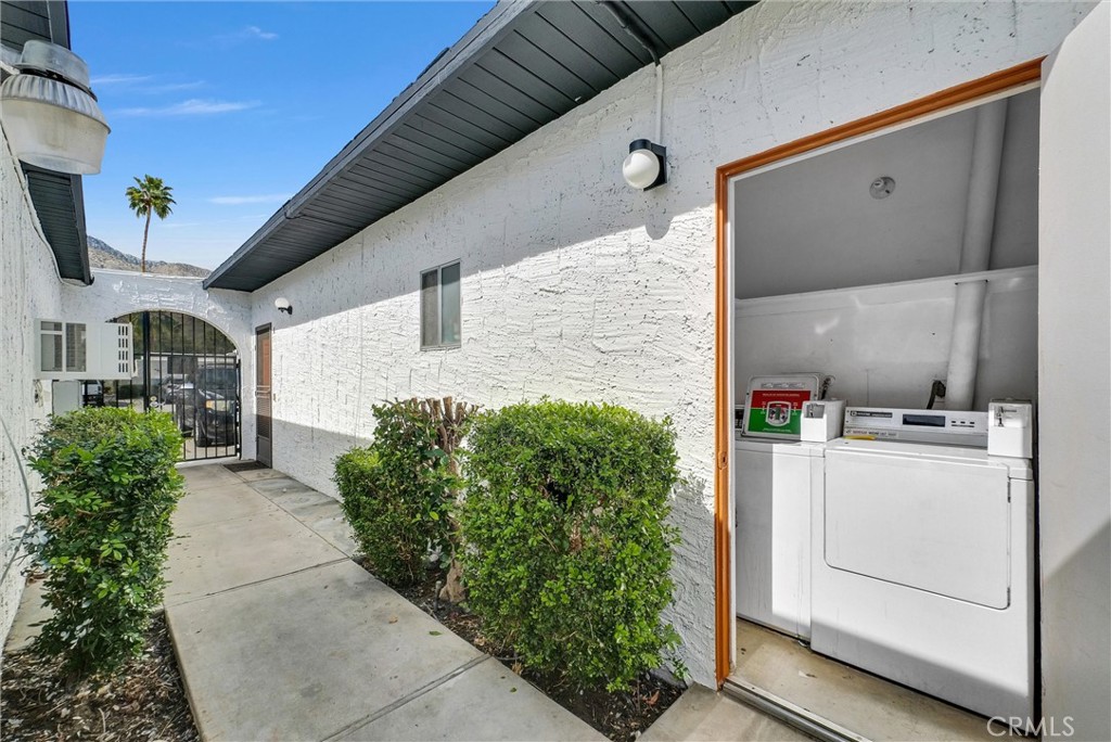 1900 East Baristo Road Palm Springs, CA 92262 - Photo 19 of 23 a house view with a backyard space