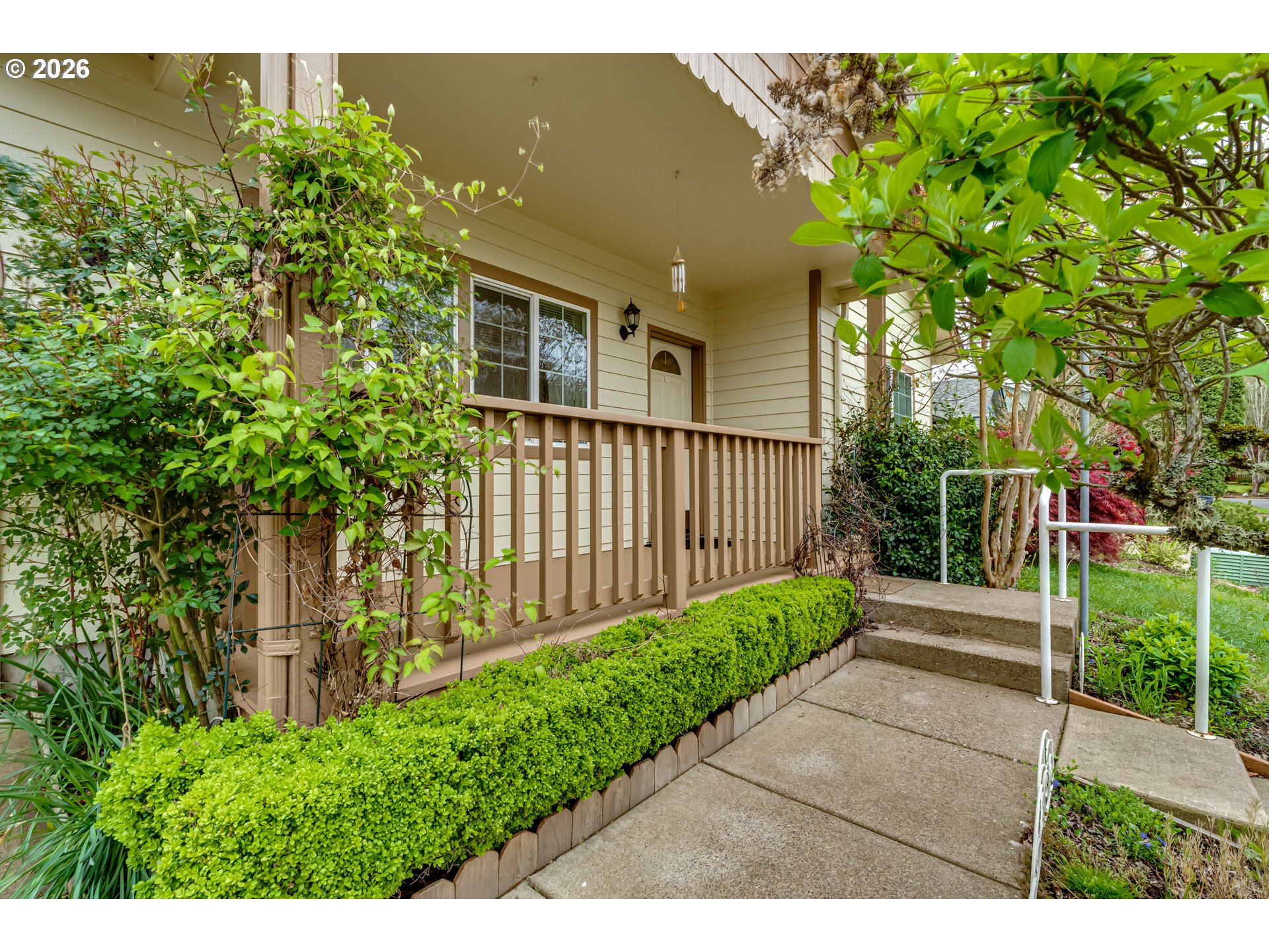 3513 Kendra Street Eugene, OR 97404 - Photo 4 of 45 a view of a garden from a patio