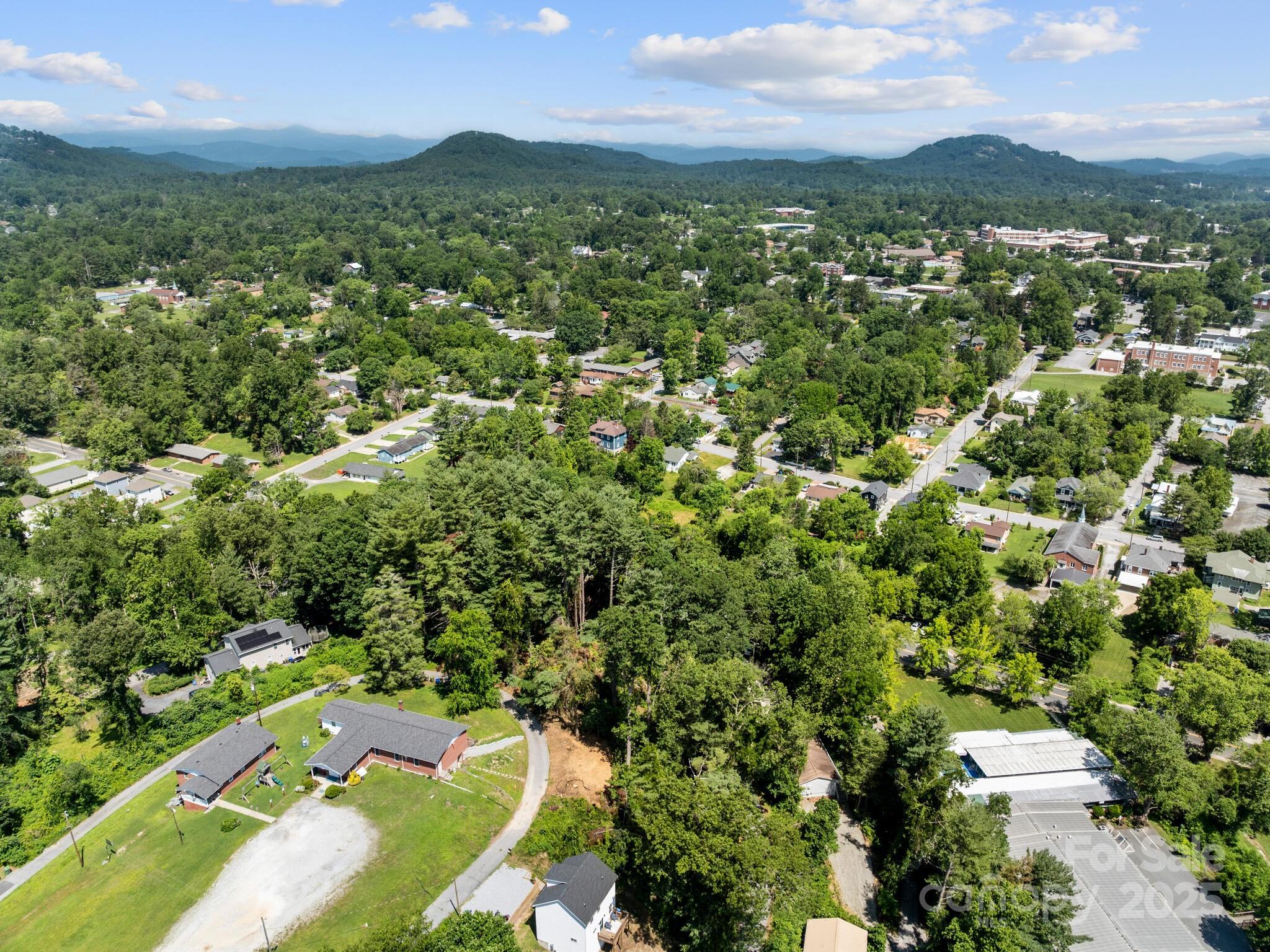 0 Summit Circle, Unit 17 Hendersonville, NC 28739 - Photo 14 of 22 an aerial view of residential houses with outdoor space and trees