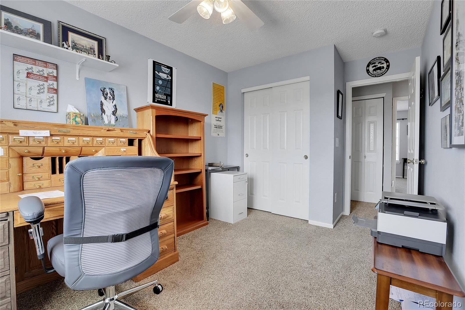 9806 South Castle Ridge Circle Highlands Ranch, CO 80129 - Photo 19 of 36 a living room with furniture and a window