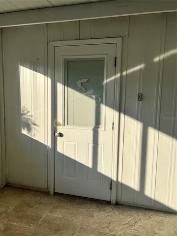 a view of an entryway